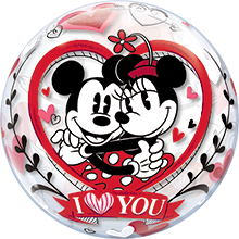 Bubble Minnie & Mickey ILY